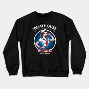 The Boat House Restaurant and Bar Orlando Florida Crewneck Sweatshirt